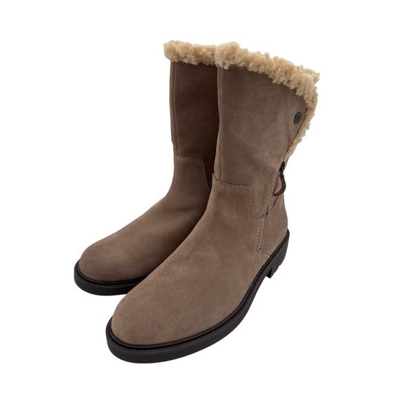 Clarks Opal Zip boots Convertible Ankle or Mid-Calf Boots Size 9.5 WIDE NEW - Picture 5 of 14